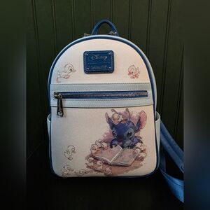 Disney Loungefly Stitch and Ducklings Mini Backpack
